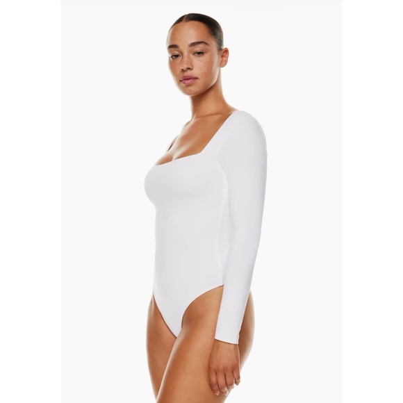 Babaton Aritzia White Bodysuit - Picture 3 of 14